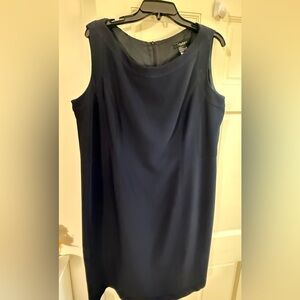 Louben Navy/Midnight Blue Sleeveless Dress